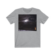 Cloudy moon unisex cotton T-Shirt