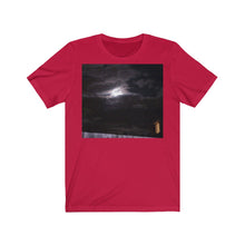 Load image into Gallery viewer, Cloudy moon unisex cotton T-Shirt
