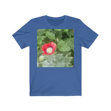 Load image into Gallery viewer, Red poppy unisex cotton T-Shirt
